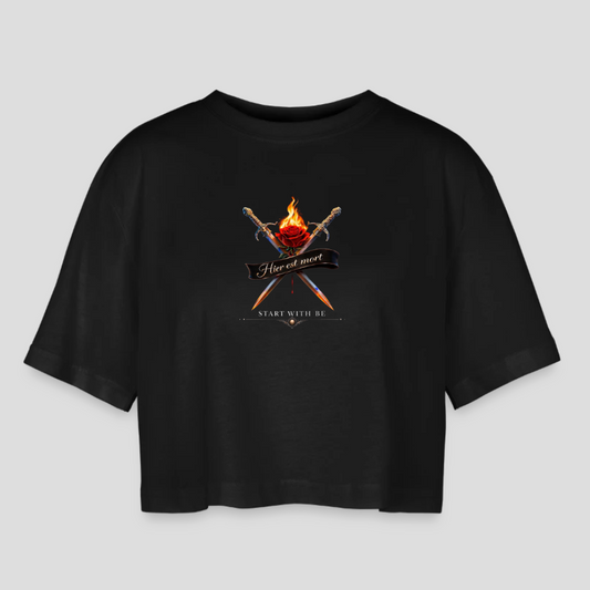 T shirt court Oversize Femme