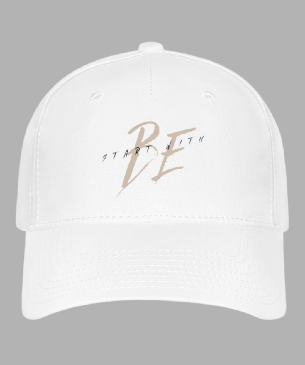 Casquette blanche « BE »