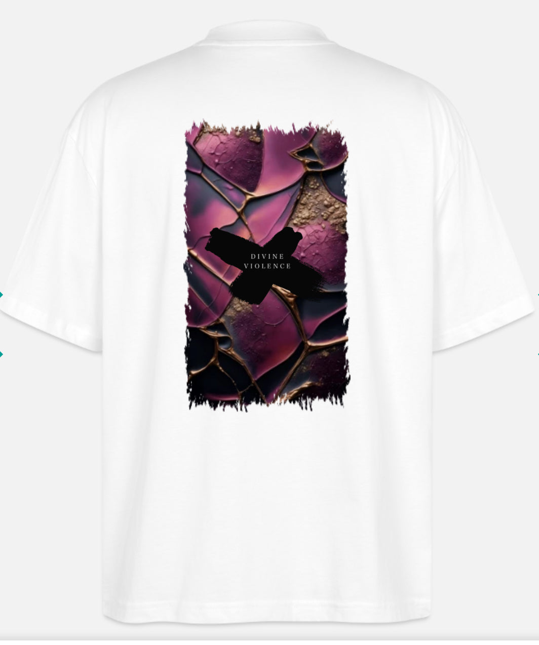 T-shirt “Divine Violence” – Édition Blanche