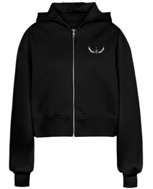 Veste Courte Oversize Femme โ รdition Signature Roses