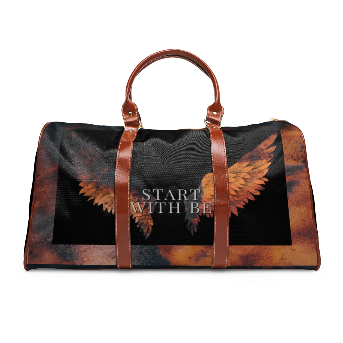 Sac de voyage “Feu Élégant” – Signature Production