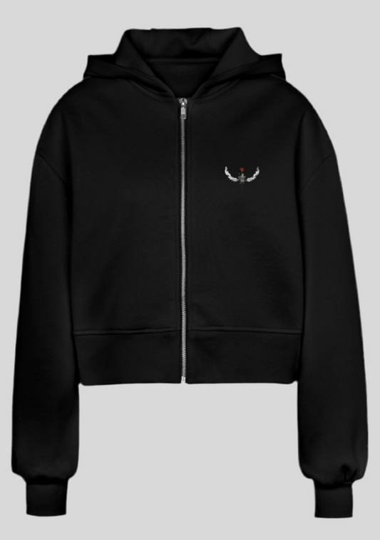 VESTE COURTE OVERSIZE FEMME