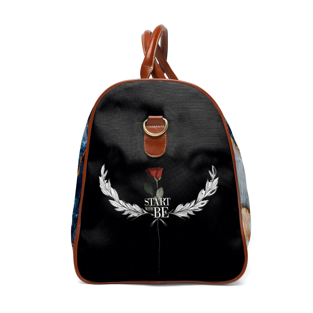 Sac de voyage Bleu Origine – Élégance artistique et matériaux durables