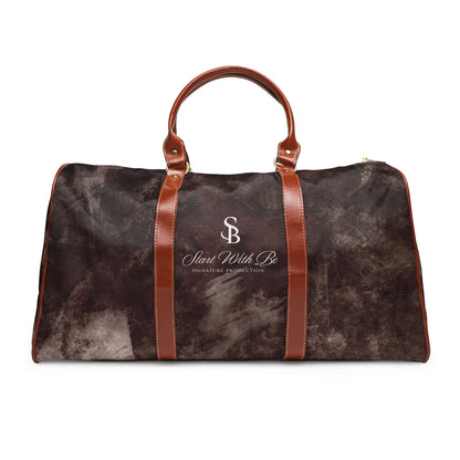 Sac de Voyage “Marron Élégant” – Signature Production | START WITH BE